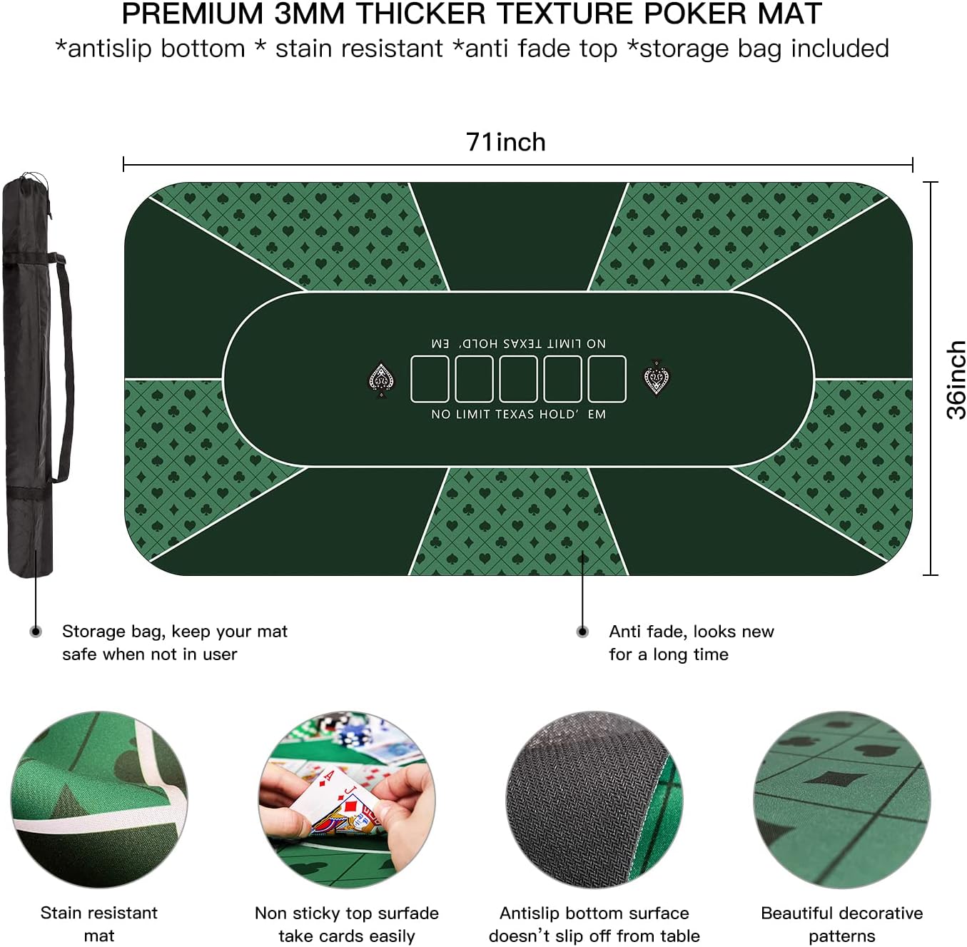 🎲🃏 Portable Board Game Mat – The Ultimate Playing Surface for Any Board Game Night! ✨🏆