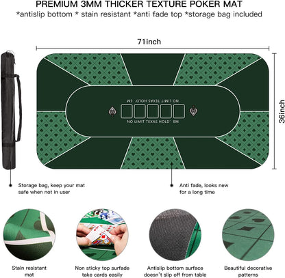 🎲🃏 Portable Board Game Mat – The Ultimate Playing Surface for Any Board Game Night! ✨🏆