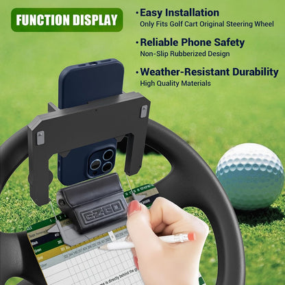 🔥2026 Hot Sale 49% off🌟⛳ Golf cart steering wheel phone holder