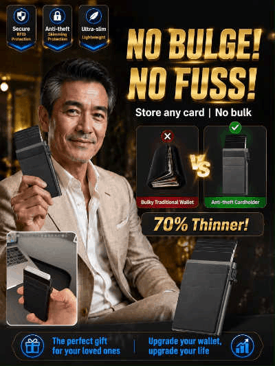 Metal multi-card slot automatic pop-up card holder