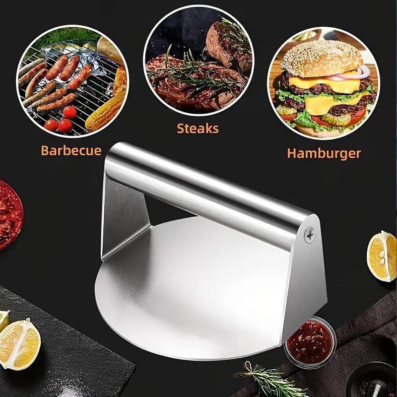 🍔Smash Burger Press - Hamburger Smasher Tool for Griddle