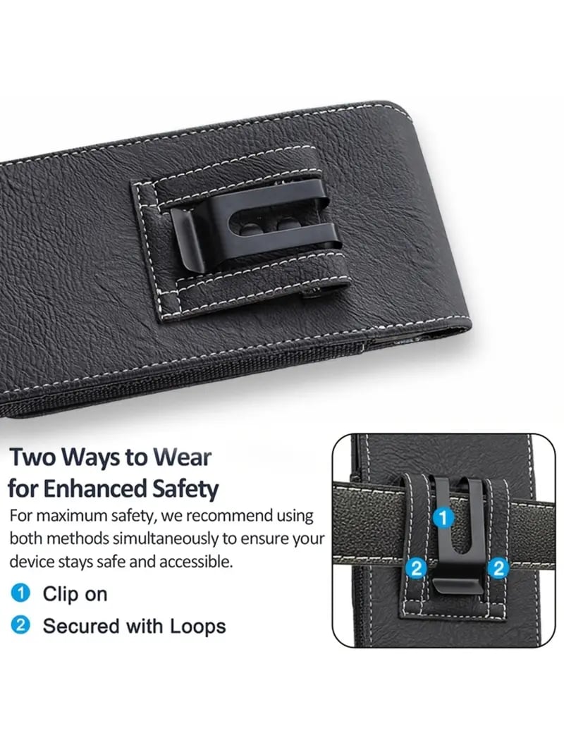📱 Hands-Free Waist Phone Pouch – Secure Belt Case For Travel & Outdoors