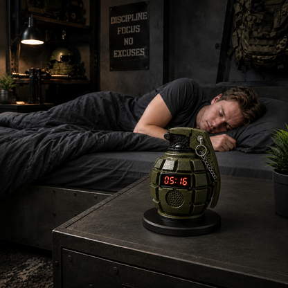 Grenade Alarm Clock