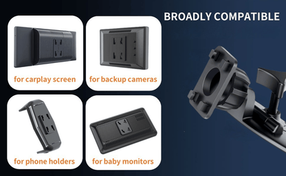 🚗 Adjustable CD Slot CarPlay Mount with 360° Rotation