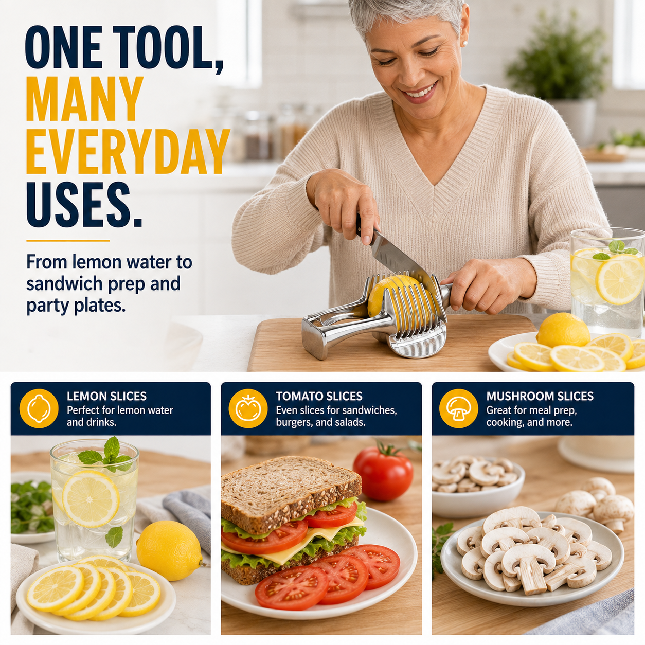 🍅 Kitchen Food Slicing Guide for Fruits & Vegetables 🔪