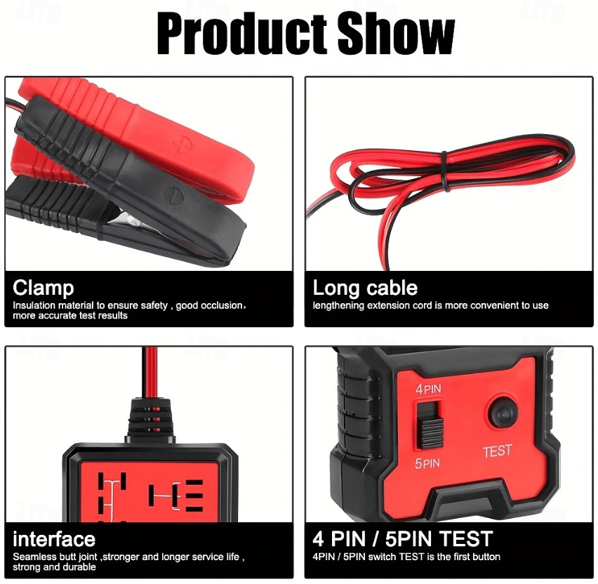 ❤️Last Day 49% OFF -12V Automotive Relay Tester