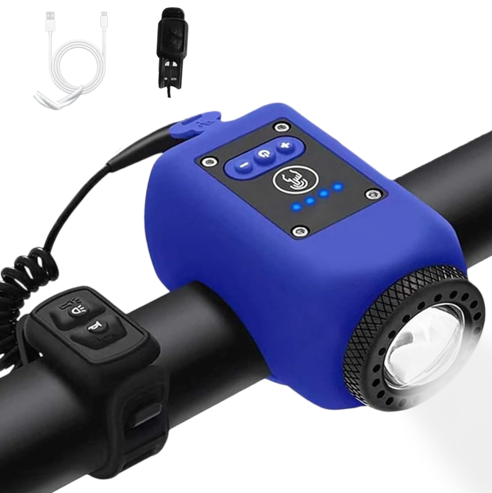 Hpsgoods™ Bike Electronic Horn with Large Range Floodlight