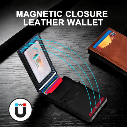 “Last Day! 50% OFF 🔥 Men's Multi-functional Business Wallet”.