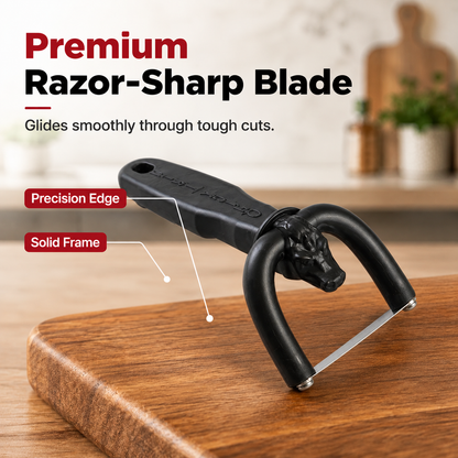 🥩 BBQ Prep Made Easy – Handheld Fat Trimmer for Beef, Pork & Poultry