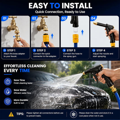 💫High Pressure Garden Hose Nozzle Sprayer Set