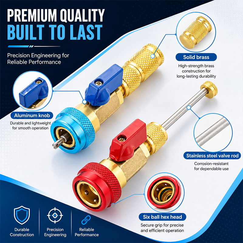 🔥Limited Time 50% Off✨Professional AC Valve Core Remover & Installer Kit