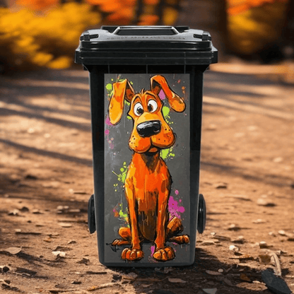 ✨Creative Cartoon Trash Can Sticker | 49% OFF Flash Sale Colourful DIY Decal