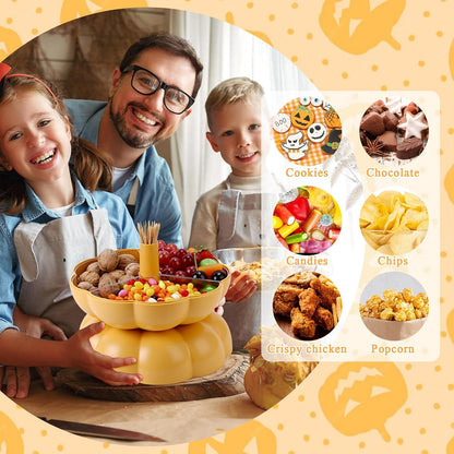 🍂The Ultimate Thanksgiving Centerpiece & Snack Organizer! 🎃