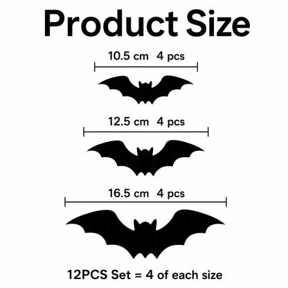 🔥Halloween Sale - 50% off 🎃3D Bat LED Wall Light Decor 🦇✨ – Easy Installation | Soft LED Glow for Living Room/Bedroom Festive Vibe