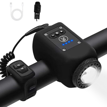 Hpsgoods™ Bike Electronic Horn with Large Range Floodlight