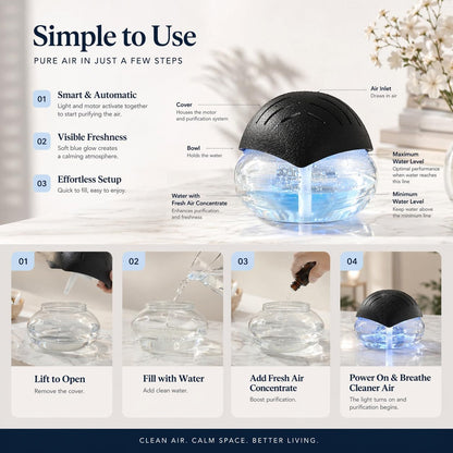 Air Purifier & Aromatherapy Diffuser