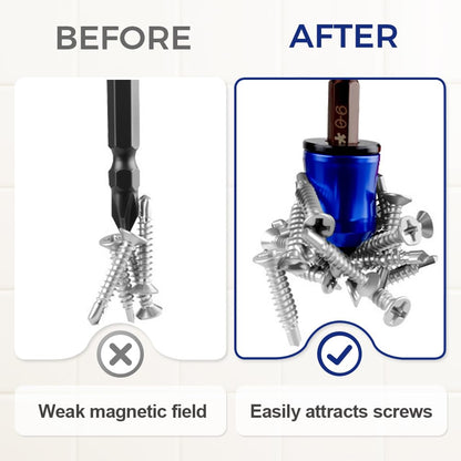 🧲Screwdriver Bit Magnetic Ring – Magnetize &amp; Demagnetize in Seconds