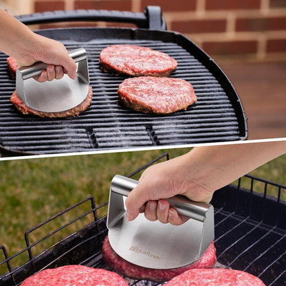 🍔Smash Burger Press - Hamburger Smasher Tool for Griddle