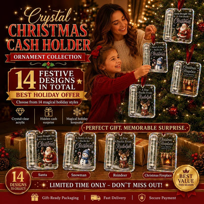 🔥LAST DAY 50% OFF🎄Christmas Cash Gift Ornament- Make Cash Feel Like A Real Christmas Gift💵