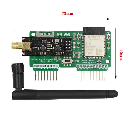 NRF24L01+ Expansion Module | 2.4GHz RF Sniffer & Mousejack Tester