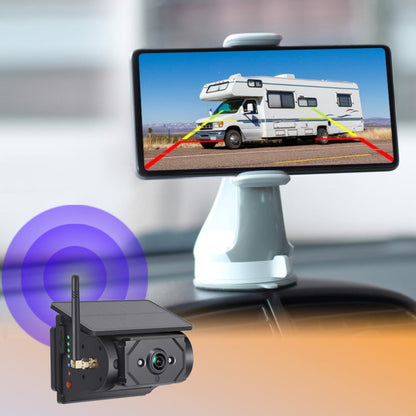 Magnetic Solar Wireless Backup Camera | 7" HD IPS Touchscreen Monitor | 7800mAh Battery | IP69 Waterproof | IR Night Vision | Wireless Auto Sync | Plug & Play