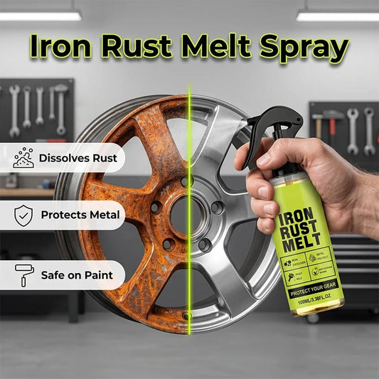 Iron Rust Remover Spray – Fast Metal Rust Cleaner for Tools, Parts & Surfaces