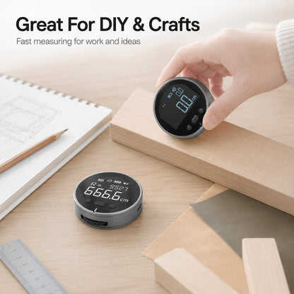 Digital Rolling Measuring Tool with LCD Displa