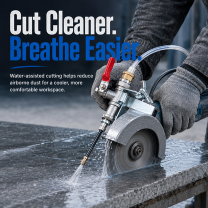 💦 Angle Grinder Dust Control Water Sprayer – Adjustable Wet Cutting Attachment for Cleaner Grinding & Cutting 🛠️