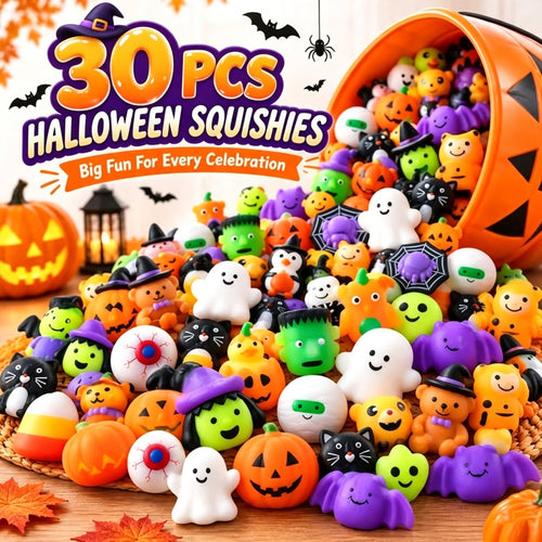🔥Last Day 50% OFF - 🎃 30Pcs/Pack Halloween Mochi Squishy Toys