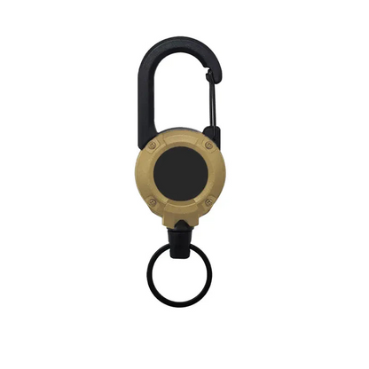⚡ Heavy‑Duty Retractable Keychain – Strong Retractable Key Holder with Steel Cable, Belt Clip, and 360° Swivel