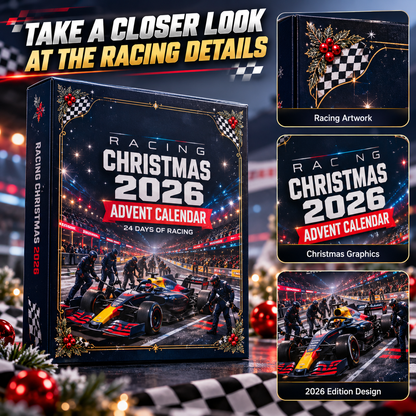 🏎️🎄 Racing to Christmas 2026 – 24-Day Motorsport Advent Calendar