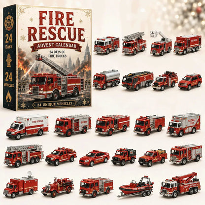 Build the Fleet Collection 24-Day Vehicle Advent Calendar Series | ✨A New Adventure Every Morning