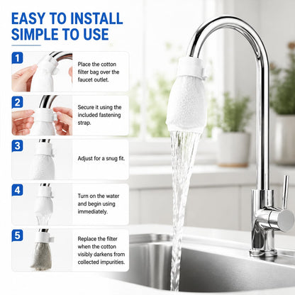 🔥Limited Time 50% Off✨Faucet Filter Cotton Bags - Universal
