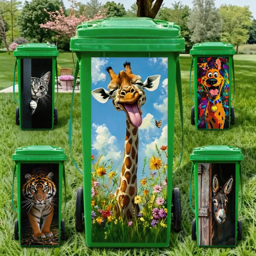 ✨Creative Cartoon Trash Can Sticker | 49% OFF Flash Sale Colourful DIY Decal