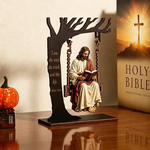 🔥Last Day 50% OFF - ✝️📚Christian Jesus Swing Ornament