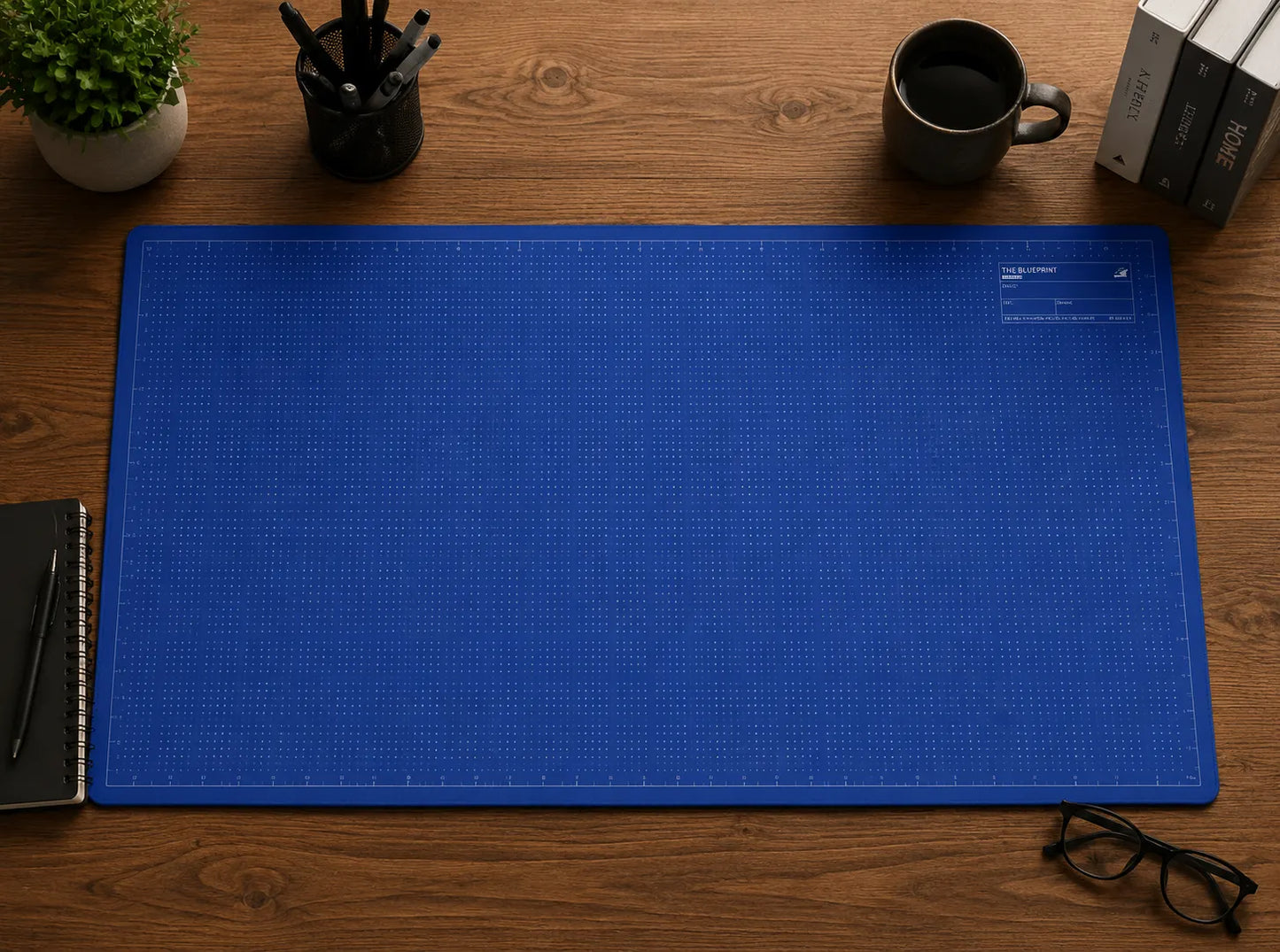 🖊️✨The Blueprint Deskmat Includes the Blueprint Marker💻A Double-Sided Deskmat to Draw, Erase & Redraw As Needed. 🎁Buy 2 Sets Free Shipping