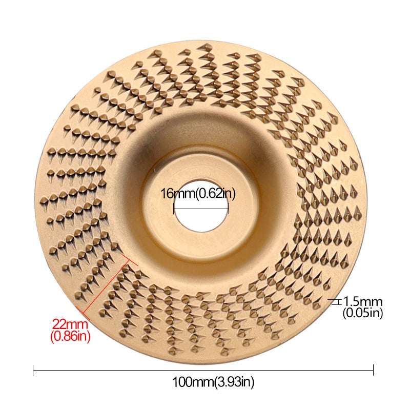 3PCS Wood Carving Disc Set