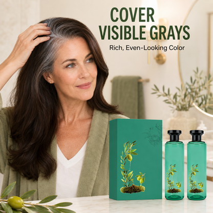 Long-Lasting Botanical Essential Oil Hair Dye