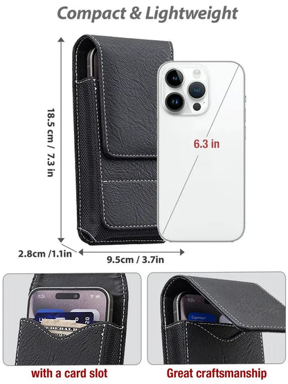 📱 Hands-Free Waist Phone Pouch – Secure Belt Case For Travel & Outdoors