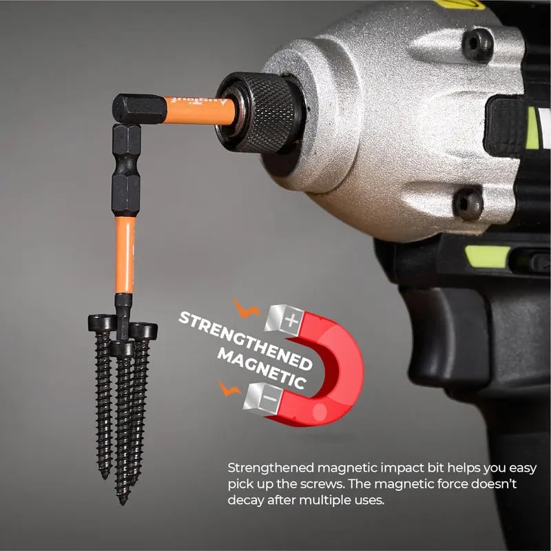 ⚙️ Impact Hex Head Allen Wrench Drill Bit Set – 20pcs (Metric & SAE)