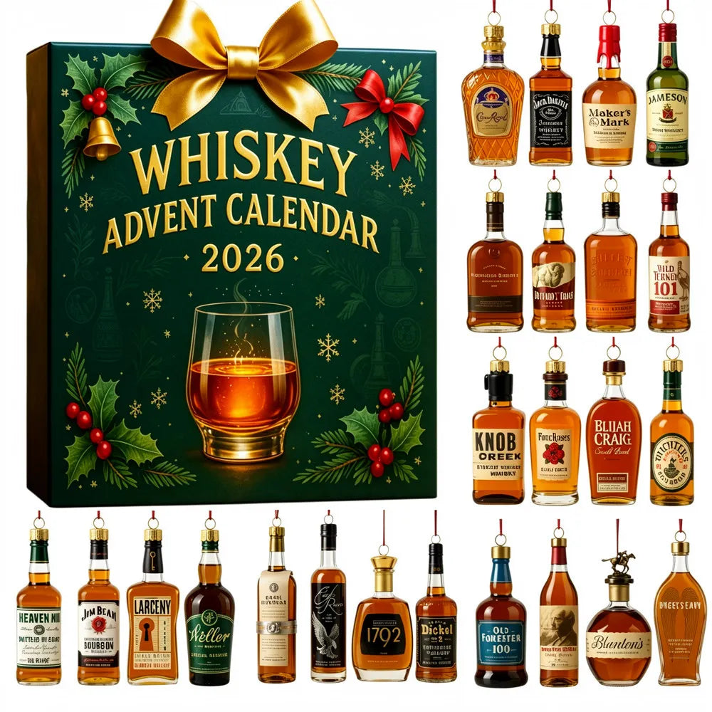 🔥 2026 Whiskey Lover’s Advent Calendar 🥃🎄