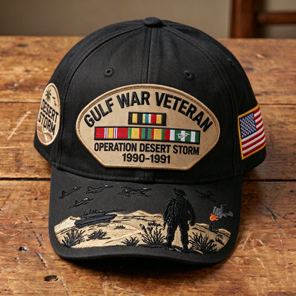 🇺🇸 Last Day Promo: 70% OFF 🎖️ - Gulf War Veteran Tribute Cap