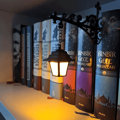 Library Lantern-Decorative Bookshelf Lighting
