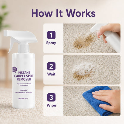 Powerful Carpet Stain Remover – Remove Tough Stains & Refresh Your Carpet Fast ✨
