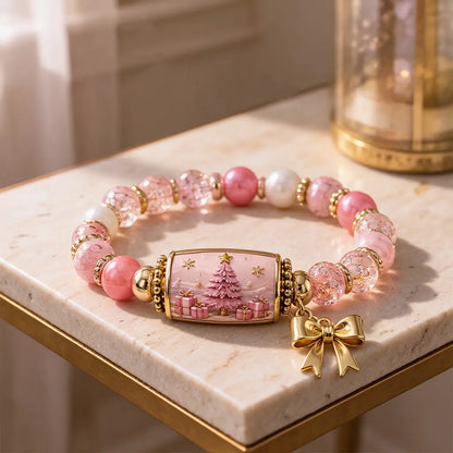 🎄 Limited Edition Christmas Story Beaded Bracelet Set | Holiday Gift Jewelry