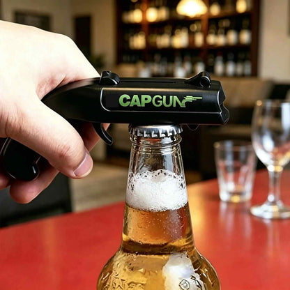 🍾🎉 Stainless Steel Spring Cap Opener – Effortless Bottle Opening Tool 💪🥤