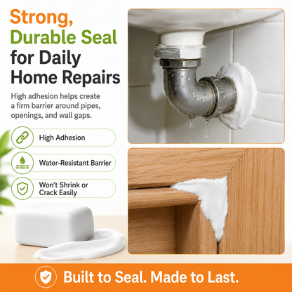 🏠 10-Pack Moldable Sealant Putty – Seal Gaps, Block Pests & Stop Drafts