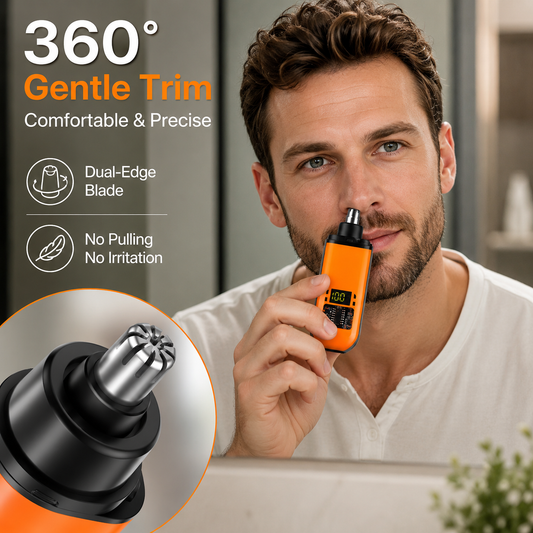 🔥Professional LED Display Nose & Ear Trimmer