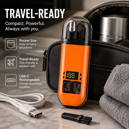 🔥Professional LED Display Nose & Ear Trimmer