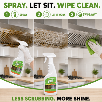 🔥  Heavy-Duty Kitchen Degreaser Spray – Cut Tough Grease Fast ✨